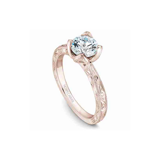 Noam Carver Vintage Engagement Ring B019-02REA