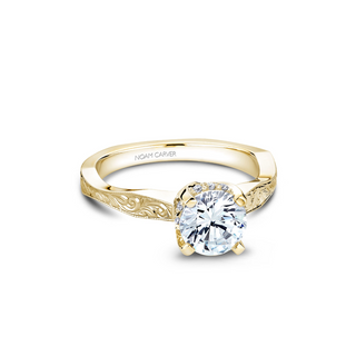 Noam Carver Vintage Engagement Ring B020-04YEA