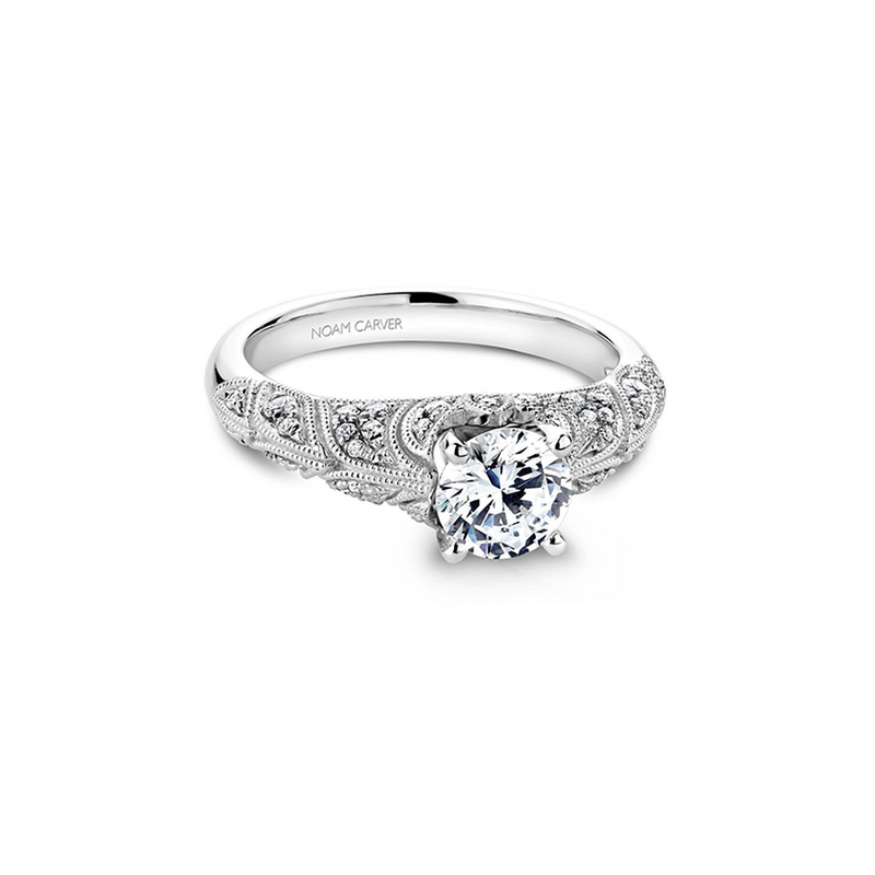 Noam Carver Vintage Engagement Ring B056-01A