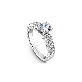 Noam Carver Vintage Engagement Ring B057-01A
