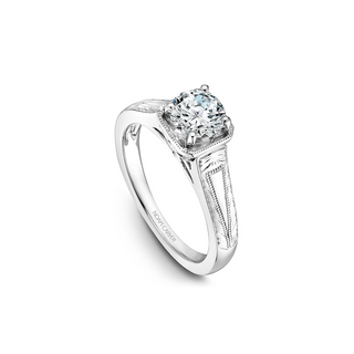 Noam Carver Vintage Engagement Ring B078-01A