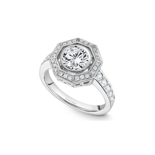 Noam Carver Vintage Engagement Ring B251-01A