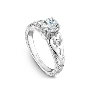 Noam Carver Vintage Engagement Ring B051-01A