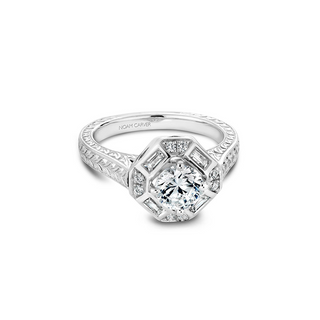 Noam Carver Vintage Engagement Ring B080-01A