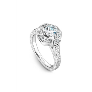 Noam Carver Vintage Engagement Ring B080-01A