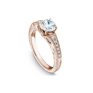 Noam Carver Vintage Engagement Ring B050-01RA