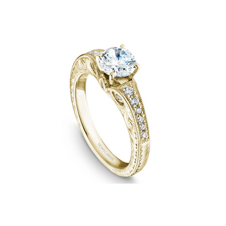Noam Carver Vintage Engagement Ring B050-01YA