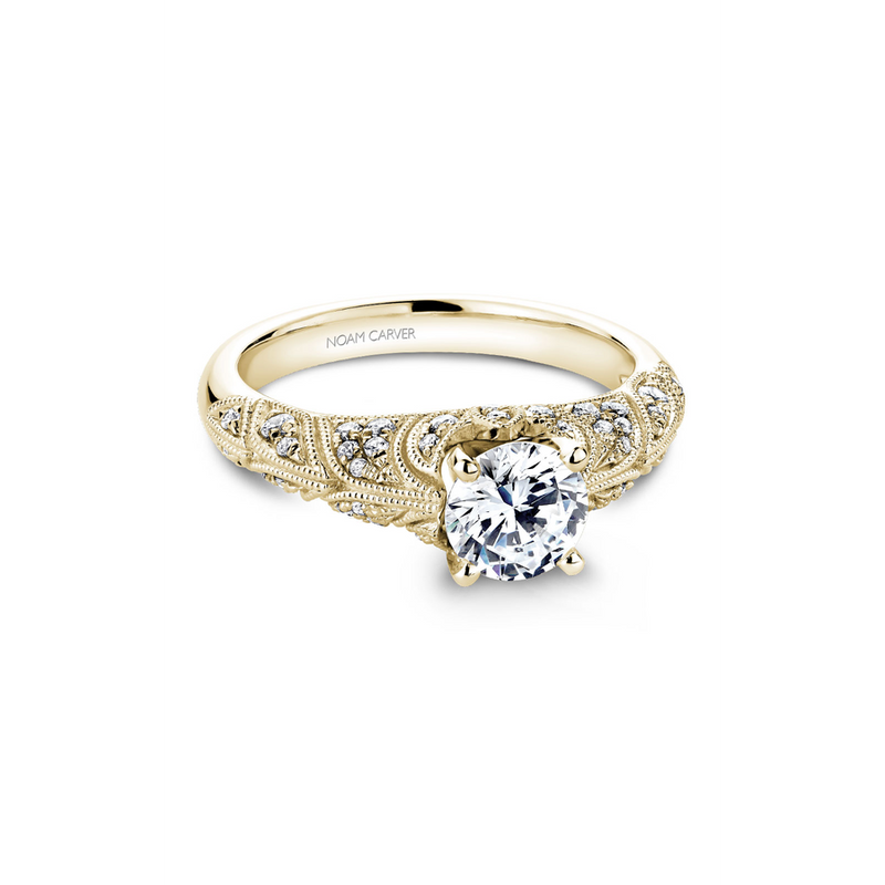 Noam Carver Vintage Engagement Ring B056-01YA