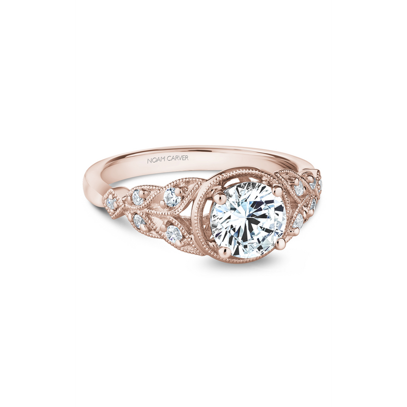 Noam Carver Vintage Engagement Ring B252-01RA