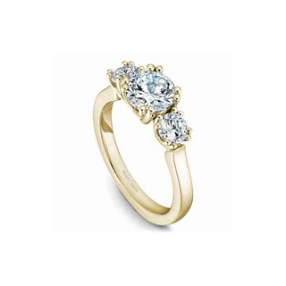 Noam Carver 3 Stone Engagement Ring B001-07YA