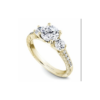 Noam Carver 3 Stone Engagement Ring B206-01YA