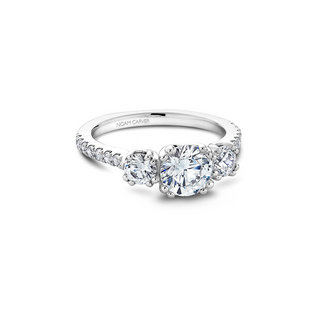 Noam Carver 3 Stone Engagement Ring B001-05A