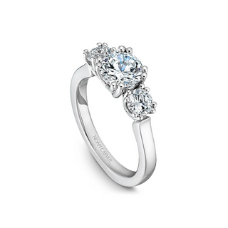 Noam Carver 3 Stone Engagement Ring B001-07A
