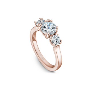 Noam Carver 3 Stone Engagement Ring B001-07RA