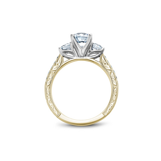 Noam Carver 3 Stone Engagement Ring B206-01YWA