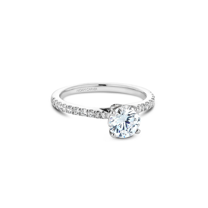 Noam Carver Solitaire Engagement Ring B142-02A