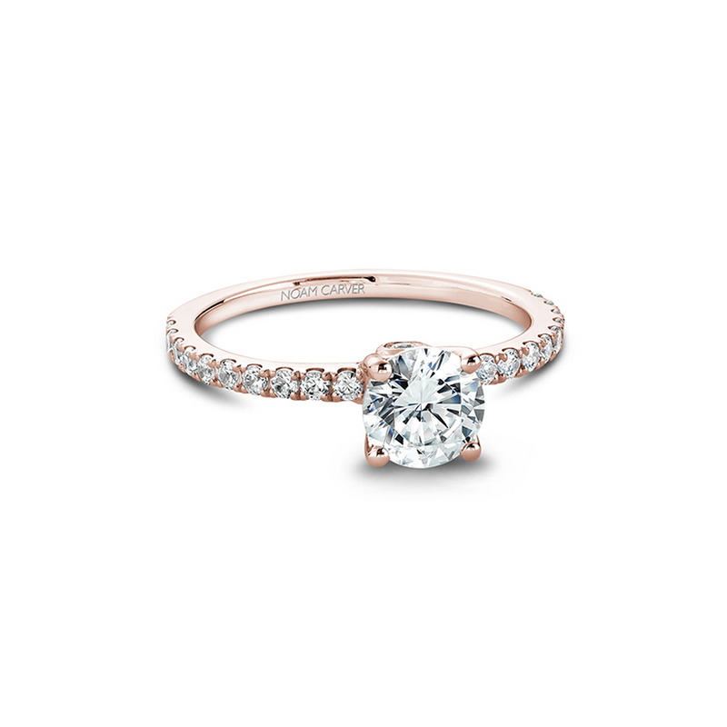 Noam Carver Solitaire Engagement Ring B022-01RA
