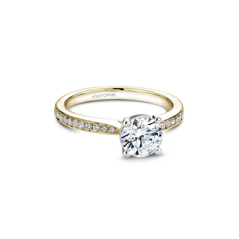 Noam Carver Solitaire Engagement Ring B018-02YWA