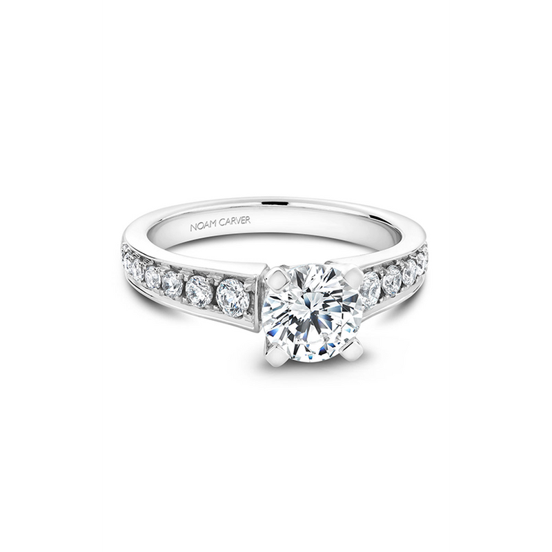 Noam Carver Solitaire Engagement Ring B006-02A
