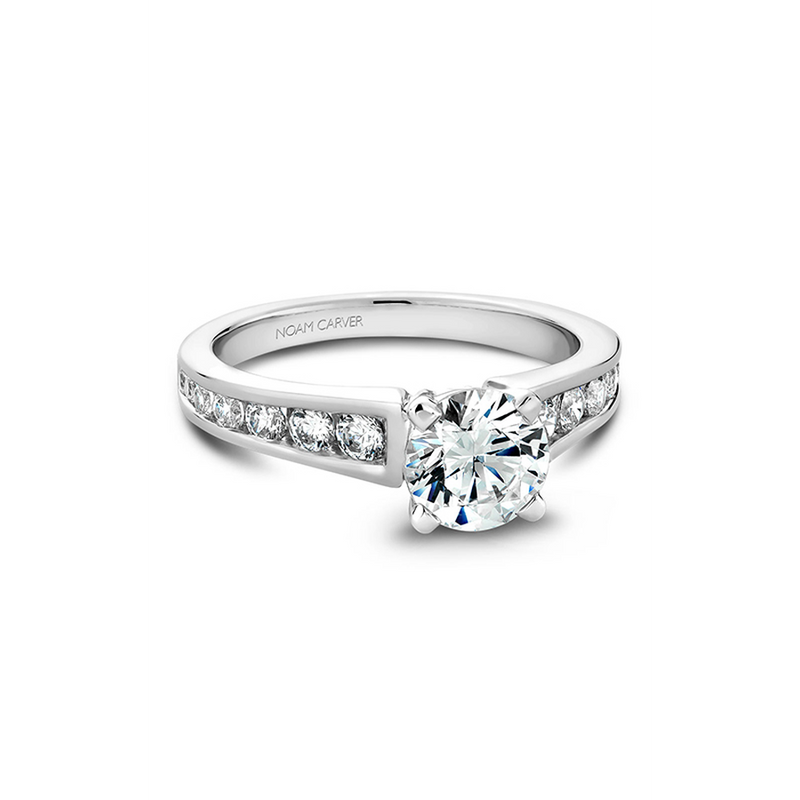 Noam Carver Solitaire Engagement Ring B006-01WZ