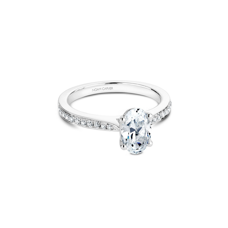 Noam Carver Solitaire Engagement Ring B018-03A