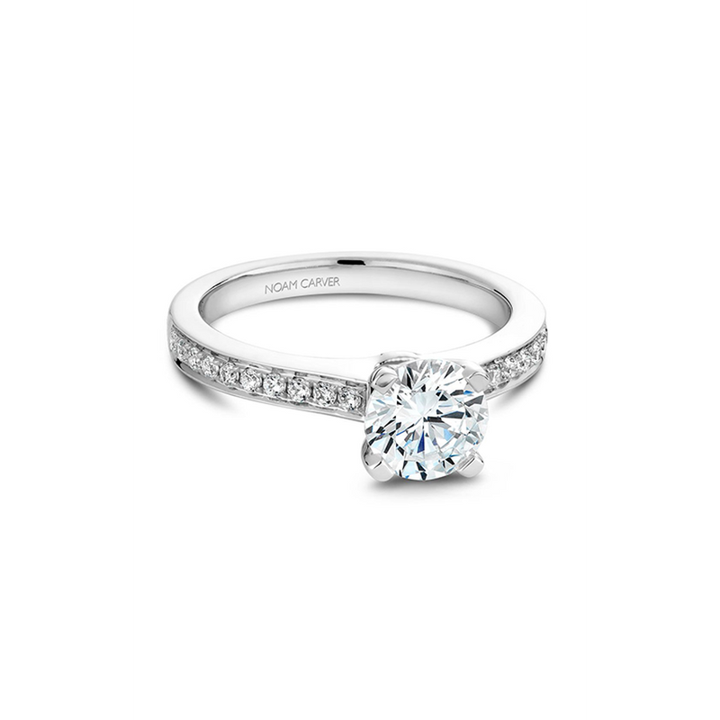 Noam Carver Solitaire Engagement Ring B039-01A