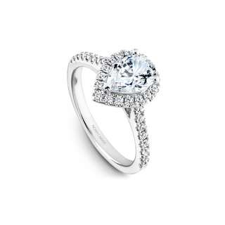 Noam Carver Halo Engagement Ring B169-01A