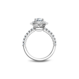 Noam Carver Halo Engagement Ring B222-01A