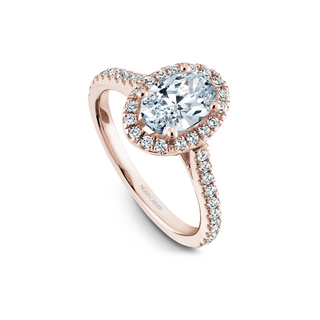 Noam Carver Halo Engagement Ring R050-02RA