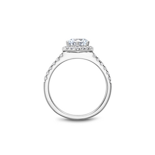 Noam Carver Halo Engagement Ring B214-01A