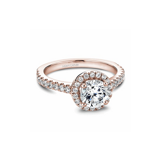Noam Carver Halo Engagement Ring B029-01RA