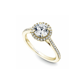 Noam Carver Halo Engagement Ring B094-02YA