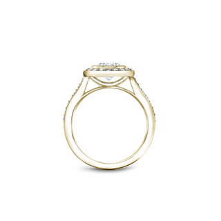 Noam Carver Halo Engagement Ring B153-01YA