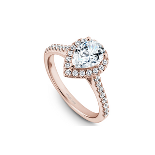 Noam Carver Halo Engagement Ring B169-01RA