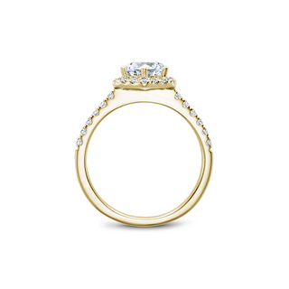 Noam Carver Halo Engagement Ring B214-01YA