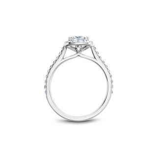 Noam Carver Halo Engagement Ring R050-05A