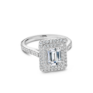 Noam Carver Halo Engagement Ring R051-04A