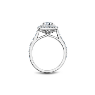 Noam Carver Halo Engagement Ring R051-04A