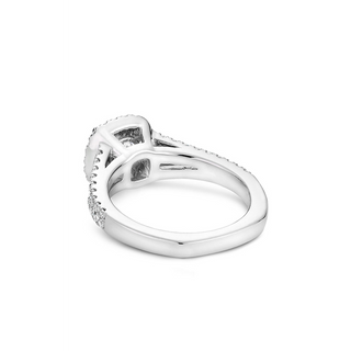 Noam Carver Halo Engagement Ring B015-01A