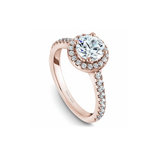 Noam Carver Halo Engagement Ring B029-01RA