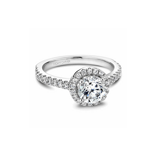 Noam Carver Halo Engagement Ring B029-01A