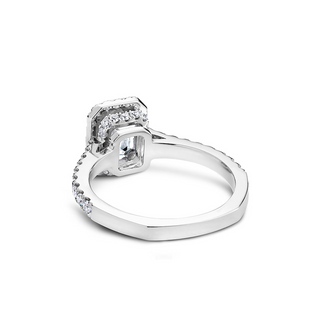 Noam Carver Halo Engagement Ring B034-01A