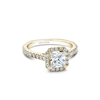 Noam Carver Halo Engagement Ring B034-02YA