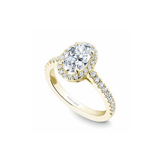 Noam Carver Halo Engagement Ring B034-04YA