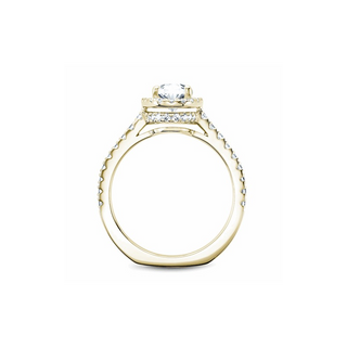 Noam Carver Halo Engagement Ring B034-04YA