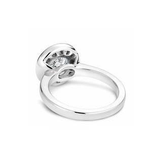 Noam Carver Halo Engagement Ring B037-02A