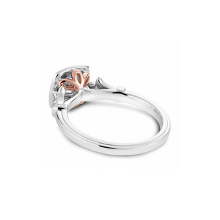 Noam Carver Halo Engagement Ring B076-01A
