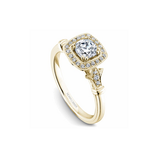Noam Carver Halo Engagement Ring B076-01YA