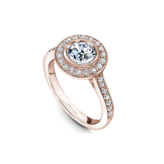 Noam Carver Halo Engagement Ring B153-01RA