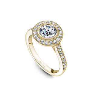 Noam Carver Halo Engagement Ring B153-01YA
